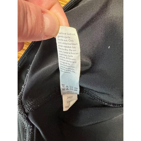 Spanx Faux Leather High Rise Leggings Pant Athleisure Black Shapewear Size M - Picture 7 of 10